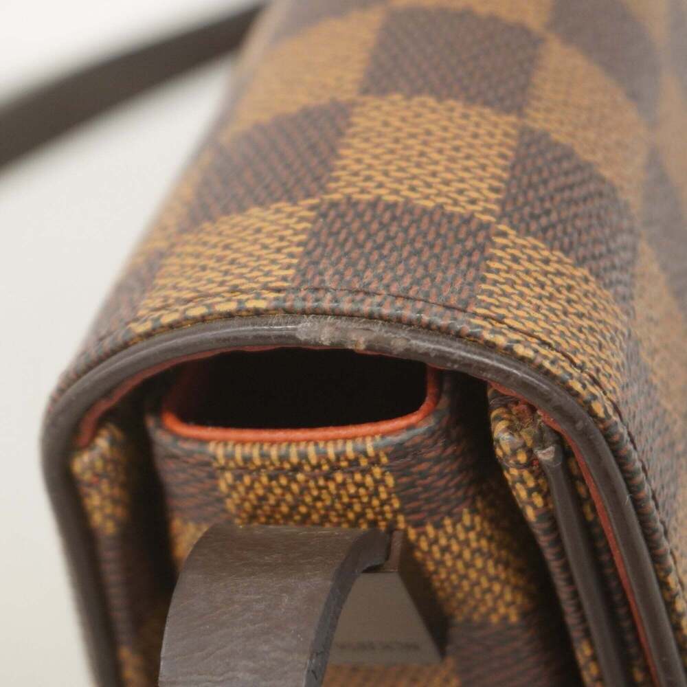 LOUIS VUITTON Authentic Brown Damier Shoulder Bag - Picture 7 of 11